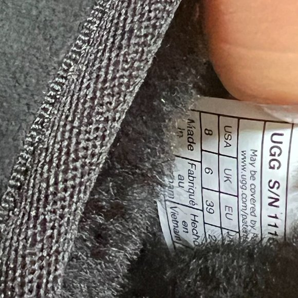 UGG Classic Ultra Mini Boot Black (Women's) - Picture 2 of 7